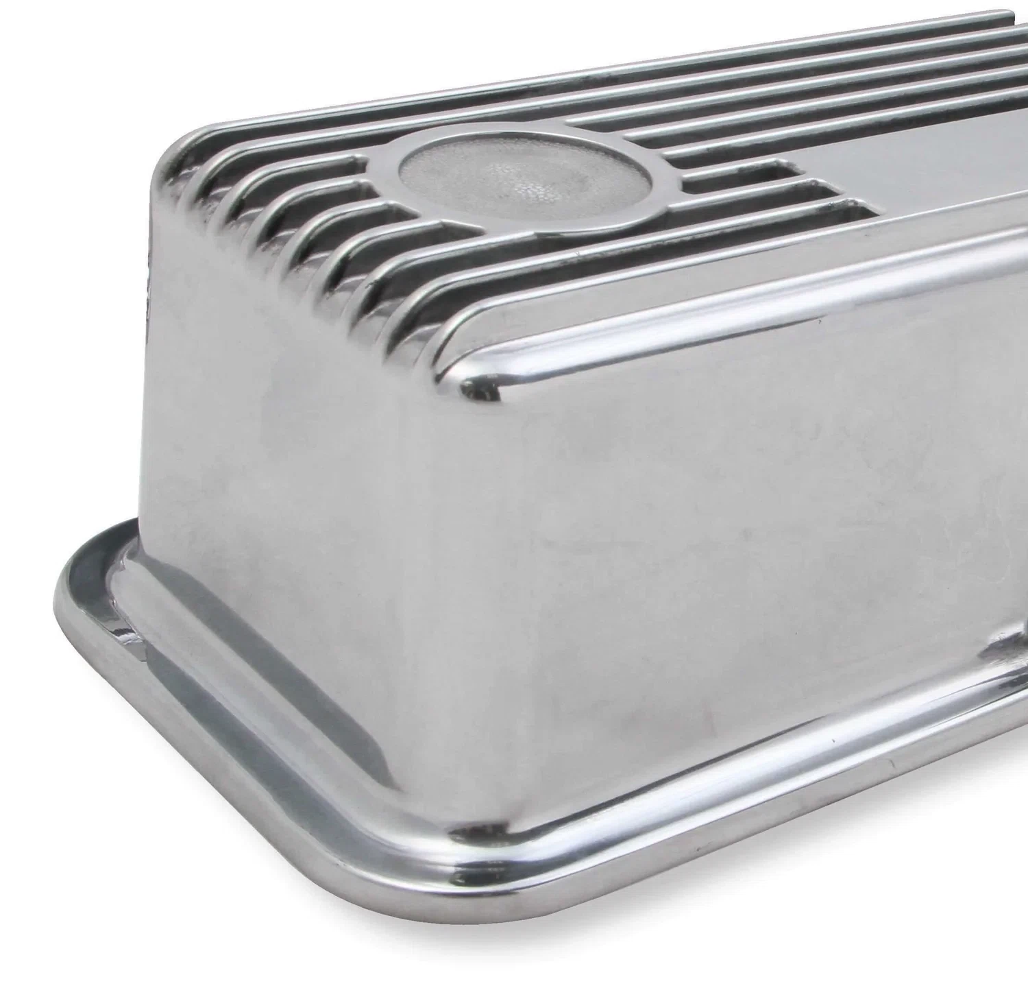 M_T Valve Covers for Chevy small block engines - Polished - 241-82